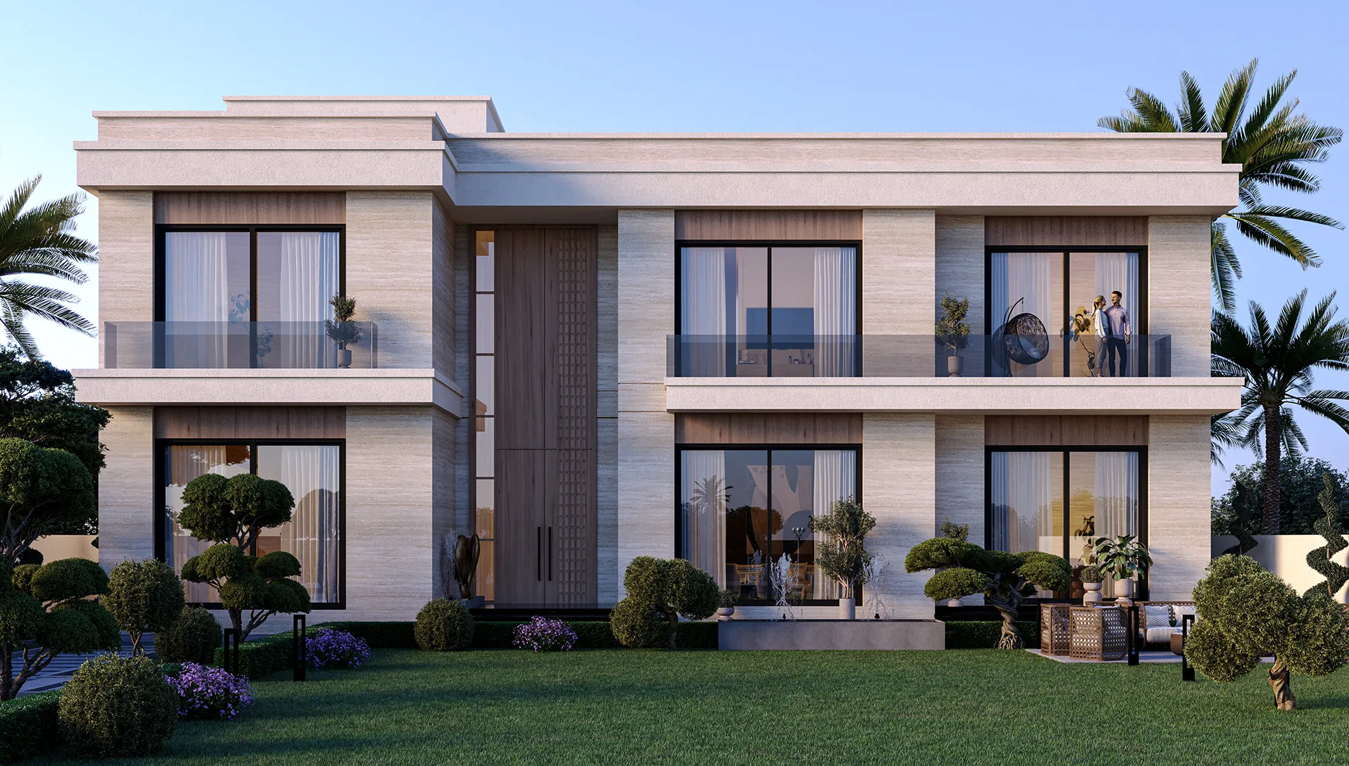 modern villa
